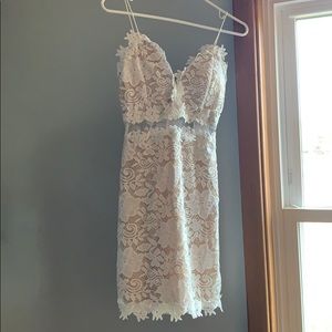 White going out dress